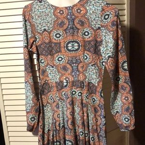 Patterned Maxi dress